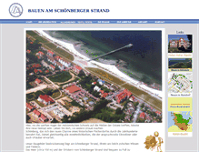 Tablet Screenshot of bauen-in-schoenberg.de